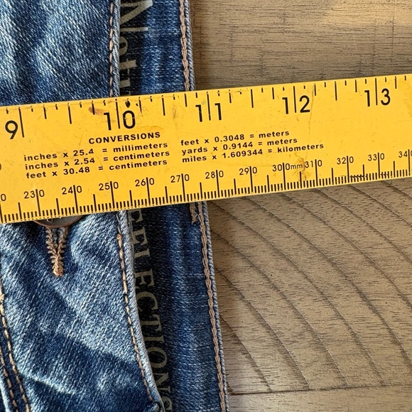 Classic Blue Women's Jeans flannel line size 10 by natural reflections - Picture 8 of 11